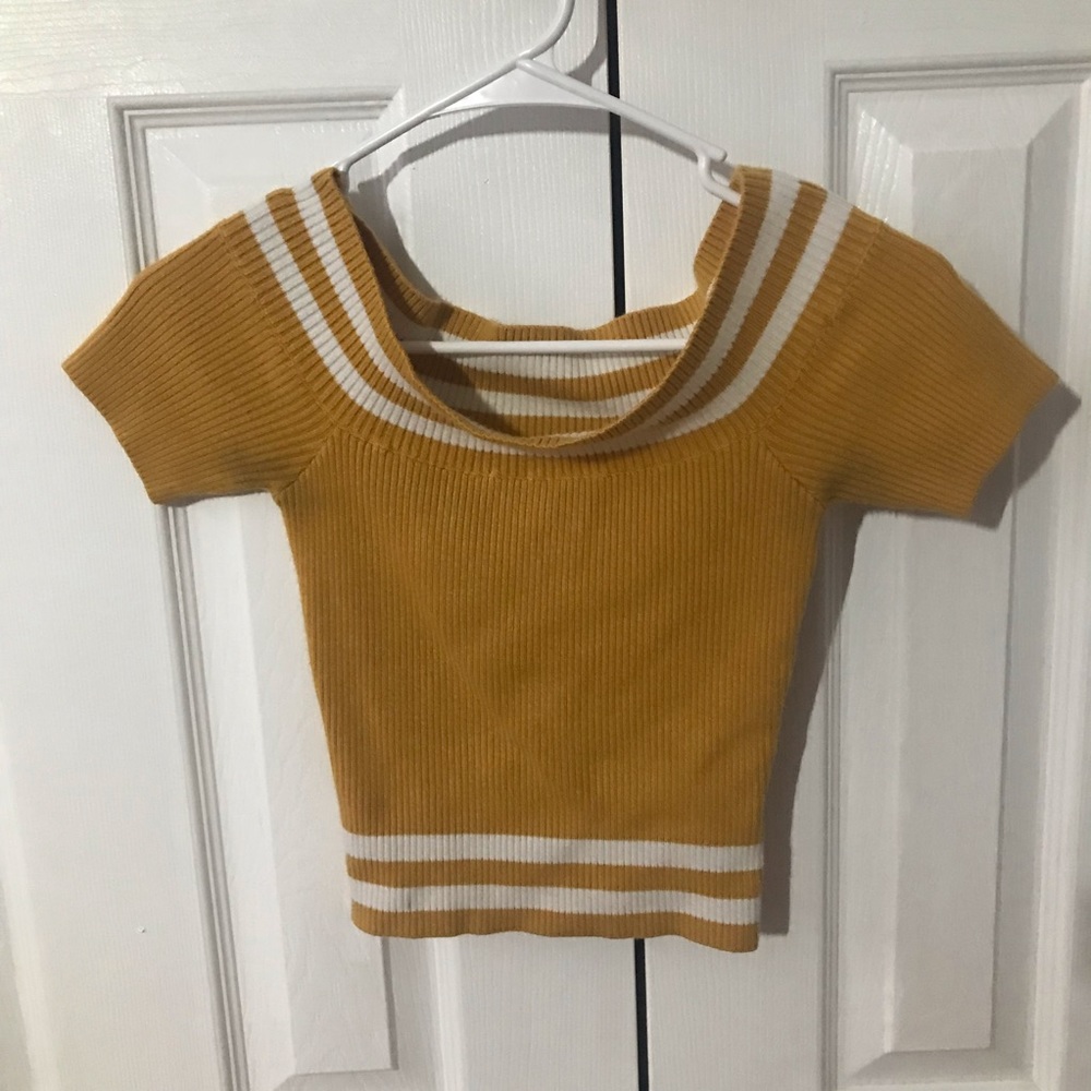 y2k ribbed top, on or off the shoulder